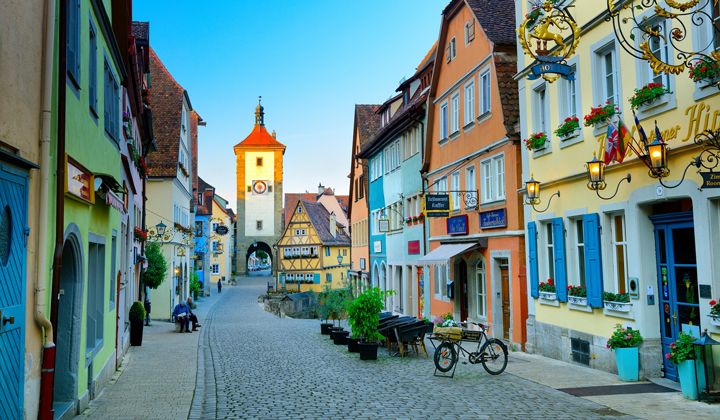 Voyage à vélo - La Route des châteaux de Heidelberg à Rothenbourg