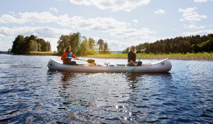 Voyage en kayak - Canoë dans le Värmland