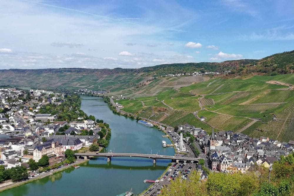 Vue depuis le chateau de Landshut © Bernard Charvoz