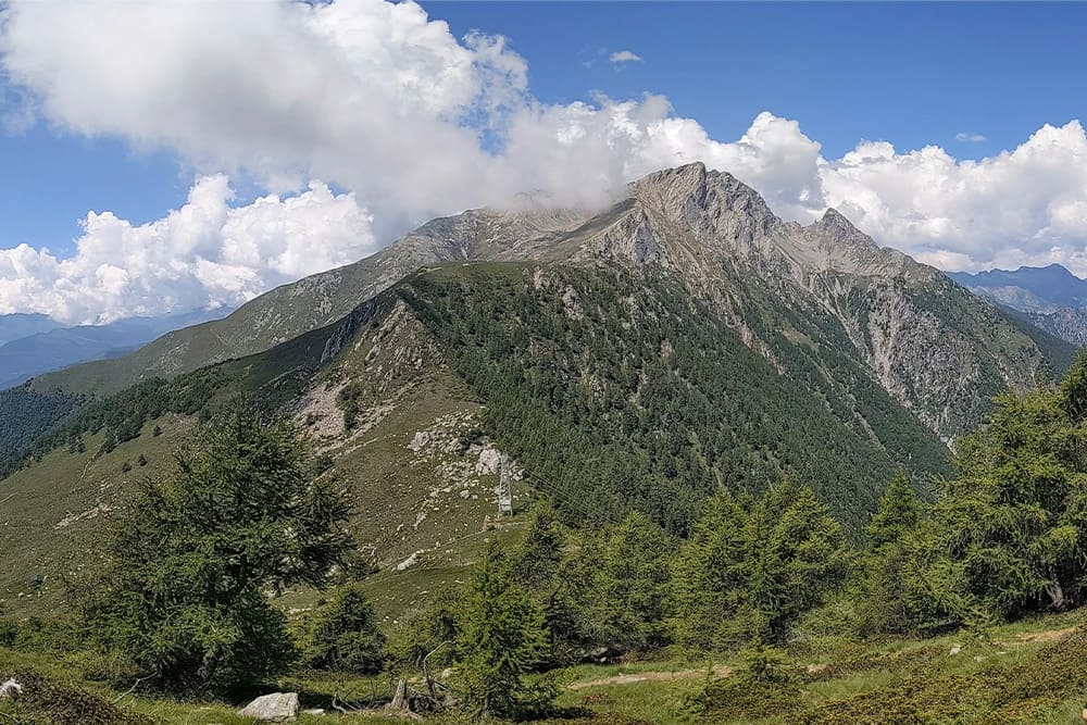 Vue du col de Bocchetta Chiaro © Adrien Ozanon