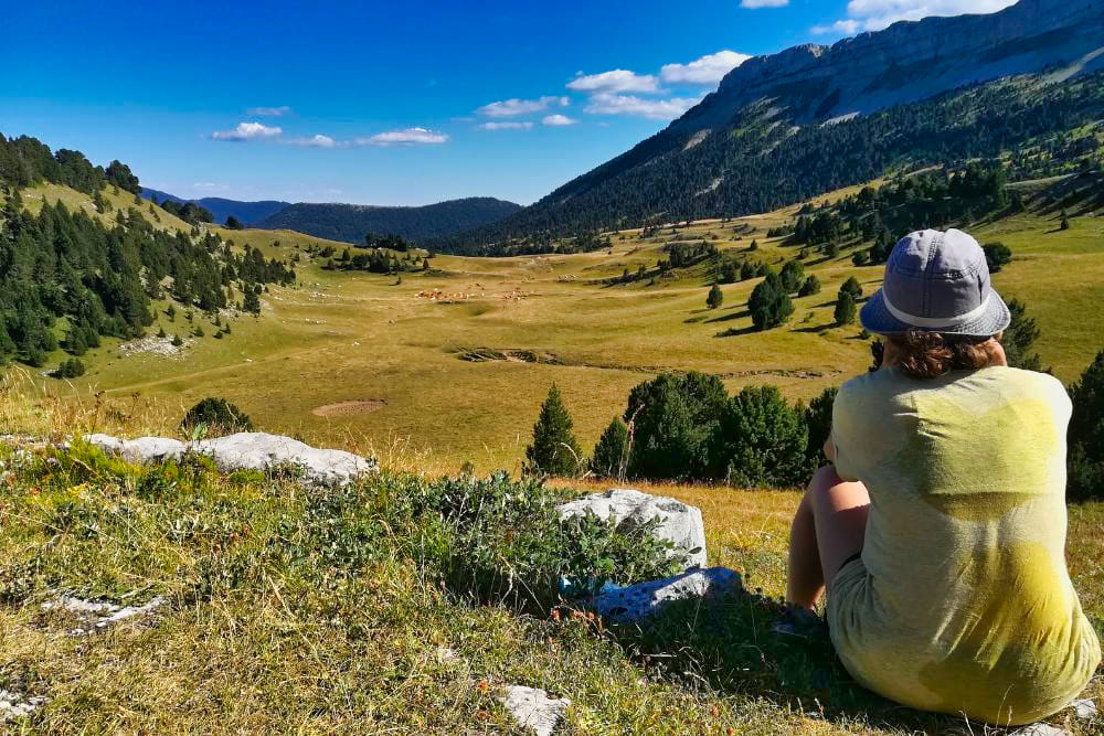 Vue sur la plaine du Pas de l'Essaure © Adrien Ozanon